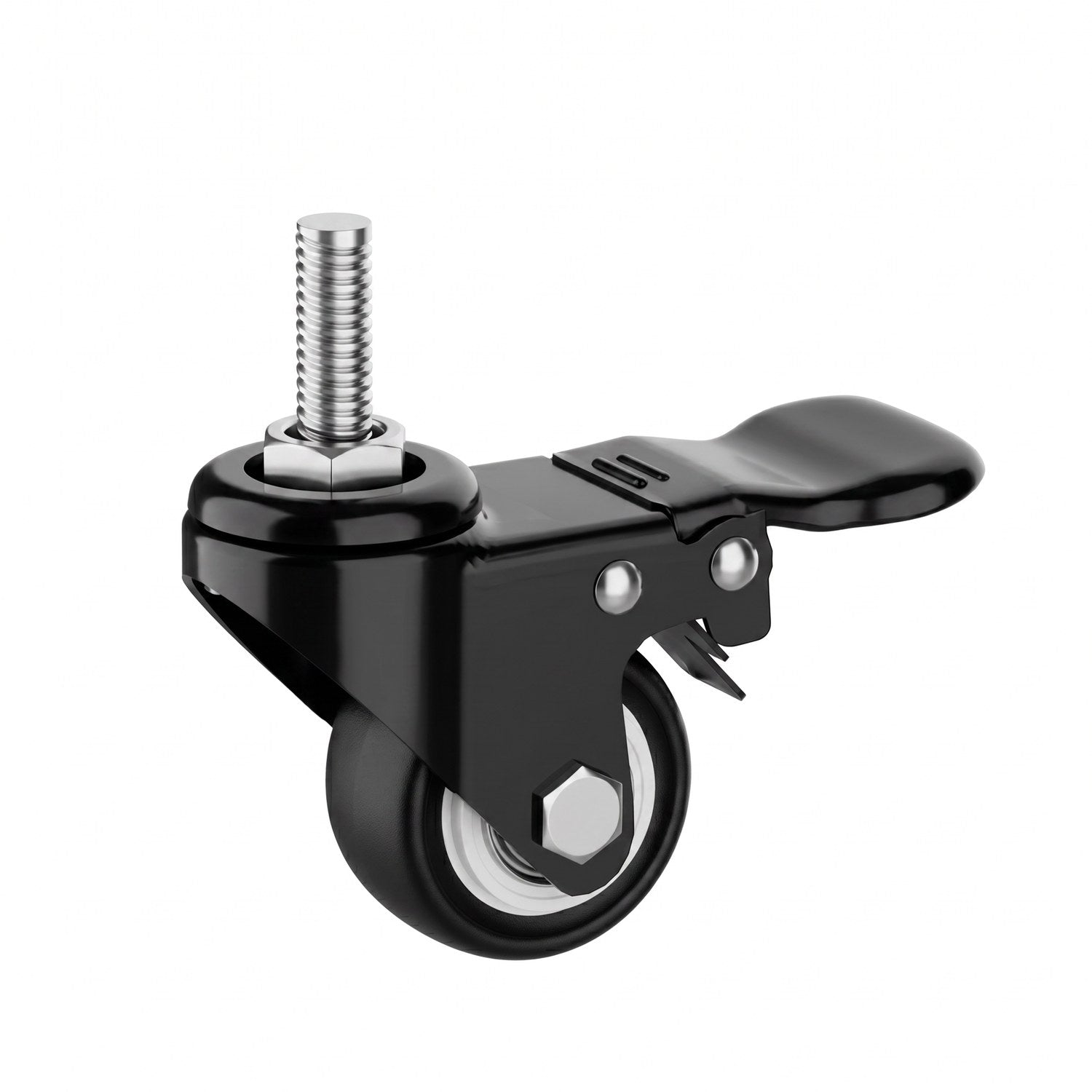 DEANIC Universal Replacement Casters — Set of 4 (2 Locking + 2 Swivel)